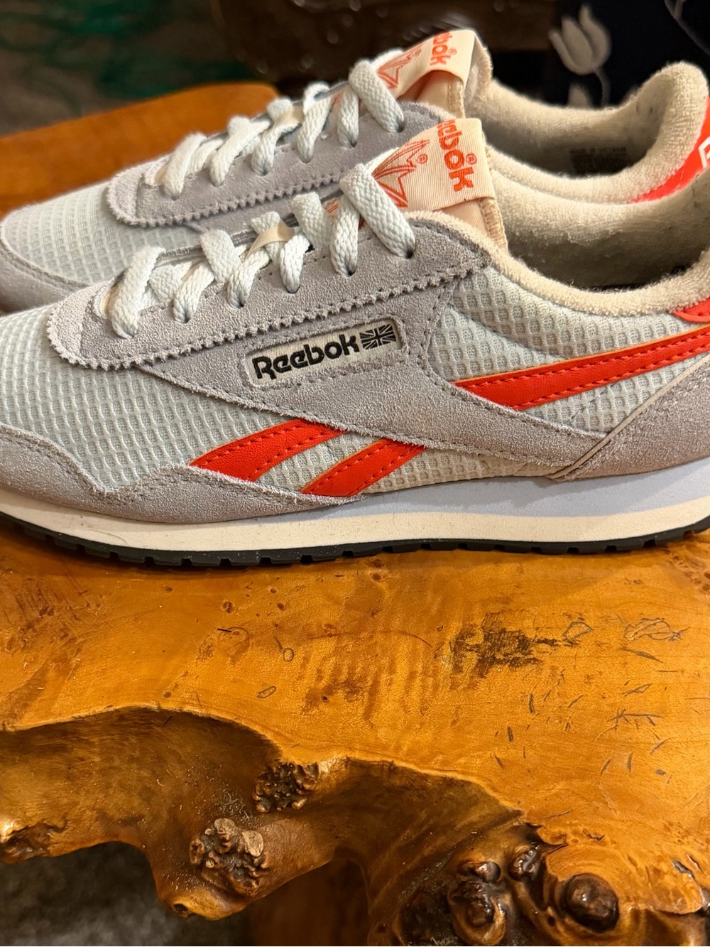 Reebok Classic AZ Glass Blue Pump Orange Women’s Sneaker Size 6.5 SKU 100230791